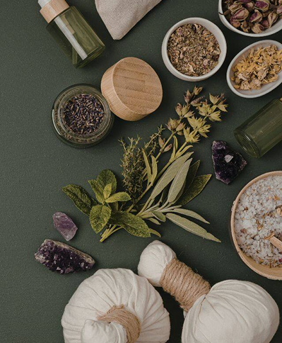 Natural herbs for naturopathic care